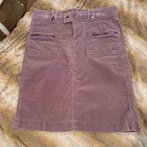 Forever 21 Lavender Cord Skirt